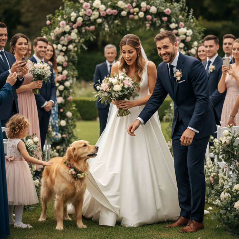 Zwierzę na ślubie - czy może być pies na weselu?